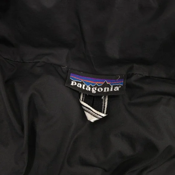 Patagonia Down With It Parka Jacket Womens L Black 600 Goose Down Puffer Outdoor